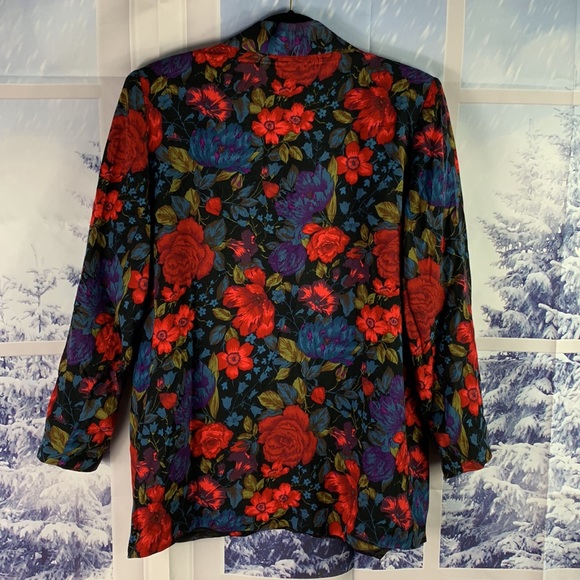 Vintage Worthington Floral Blazer - Picture 3 of 14